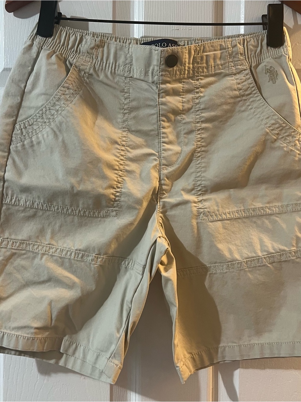 U.S. Polo Assn. Khaki Cargo Shorts